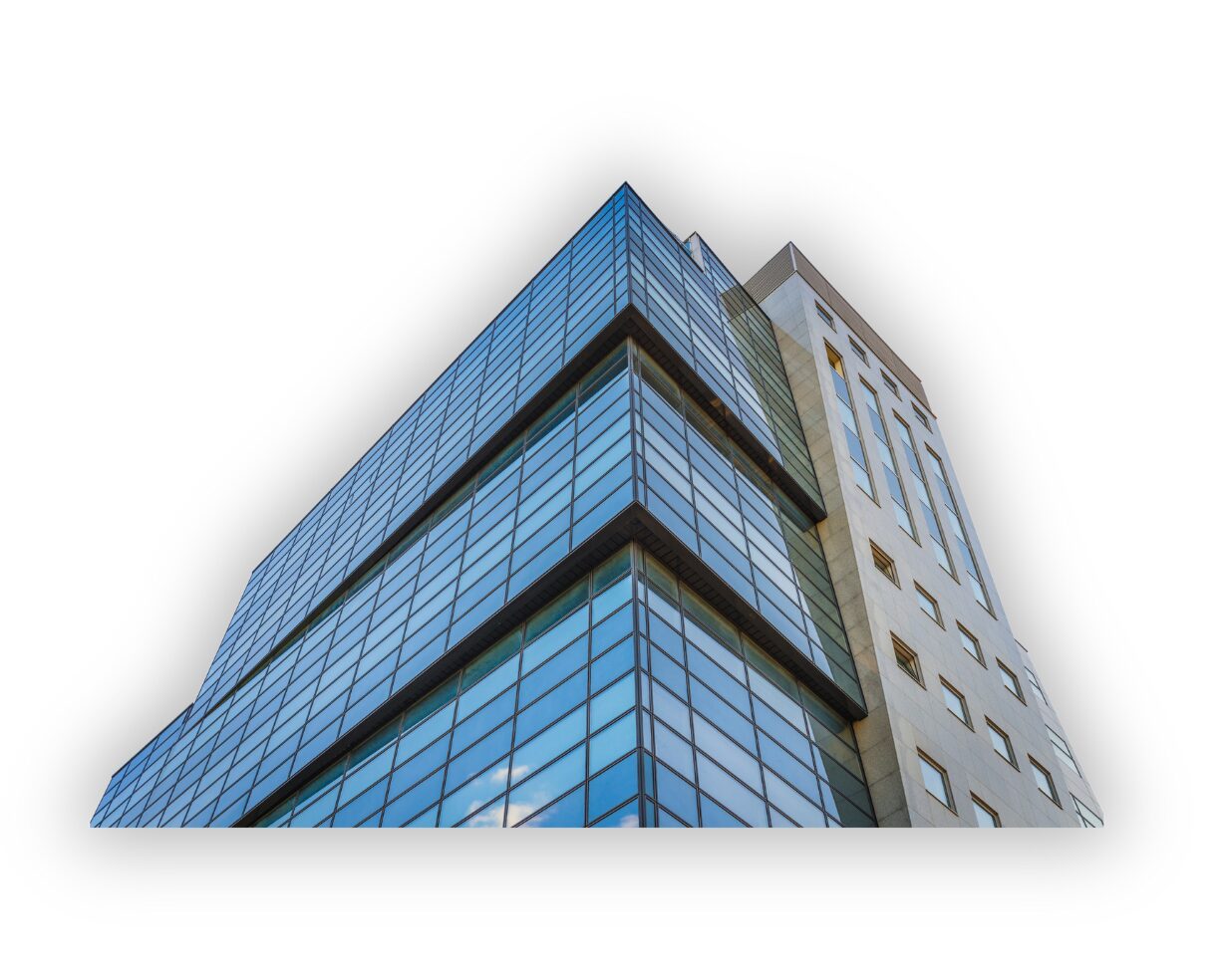 a building made mostly of glass