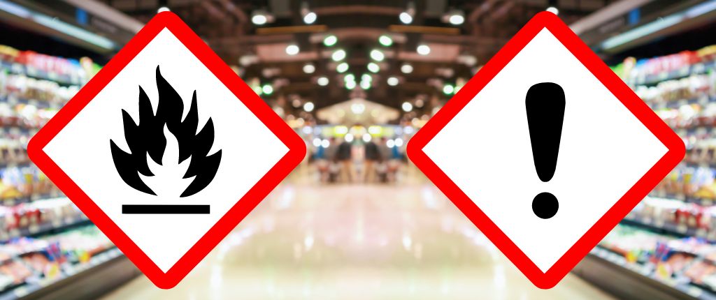 Hazard warning symbols