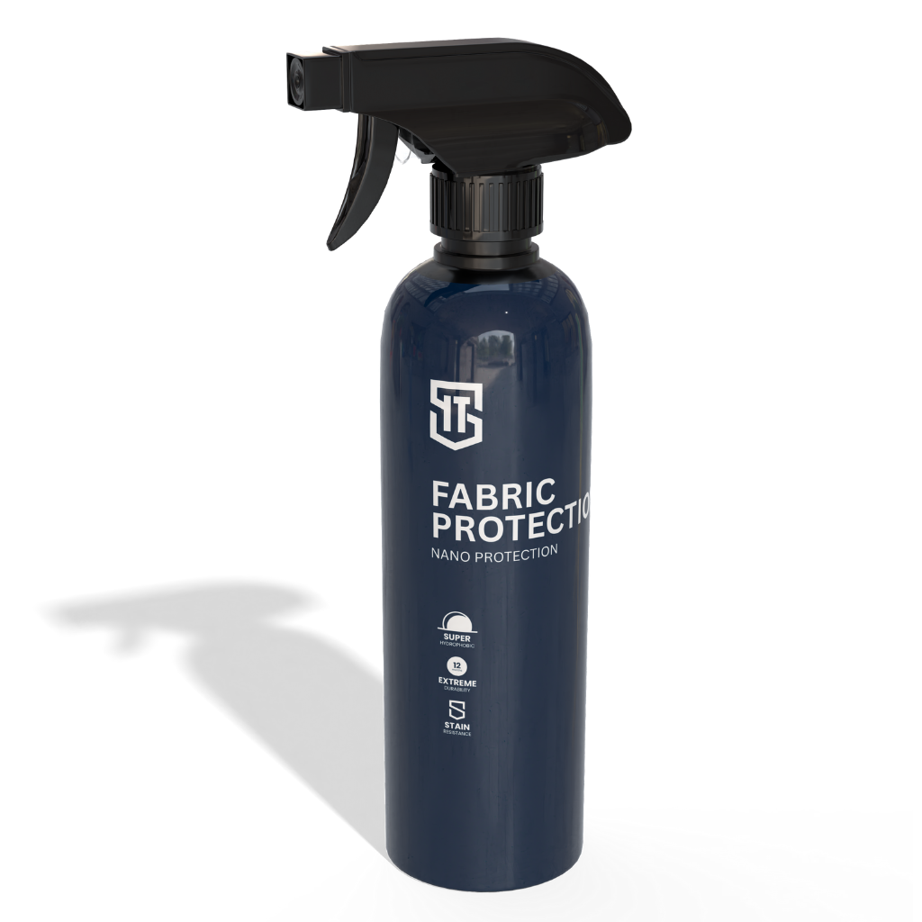 A bottle of Shieldit Innovations Fabric Protection