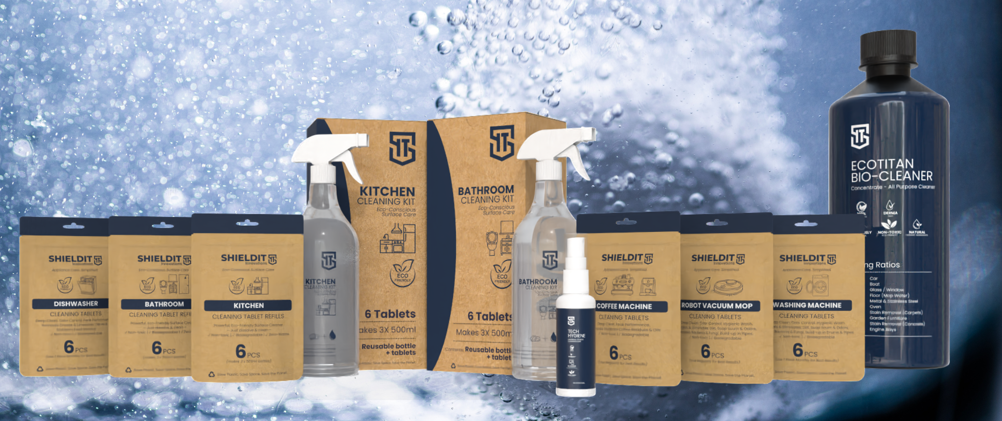 Shieldit Innovations Domestic Eco Cleaners