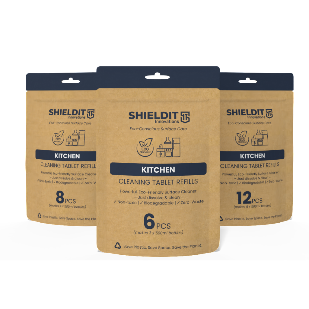 Shieldit Innovations Domestic Range - Kitchen Refill Tablets